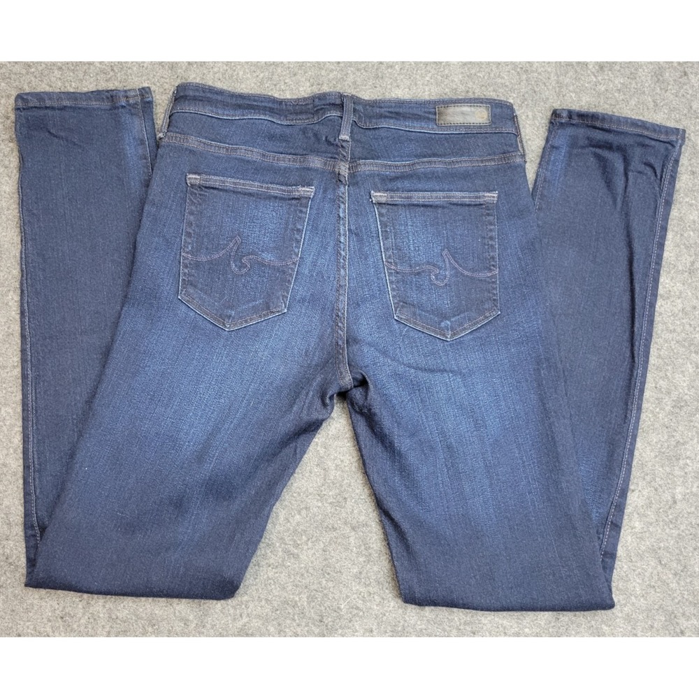 AG Jeans Womens 28R The Prima Dark Wash Mid Rise Cigarette USA Made Stretch
